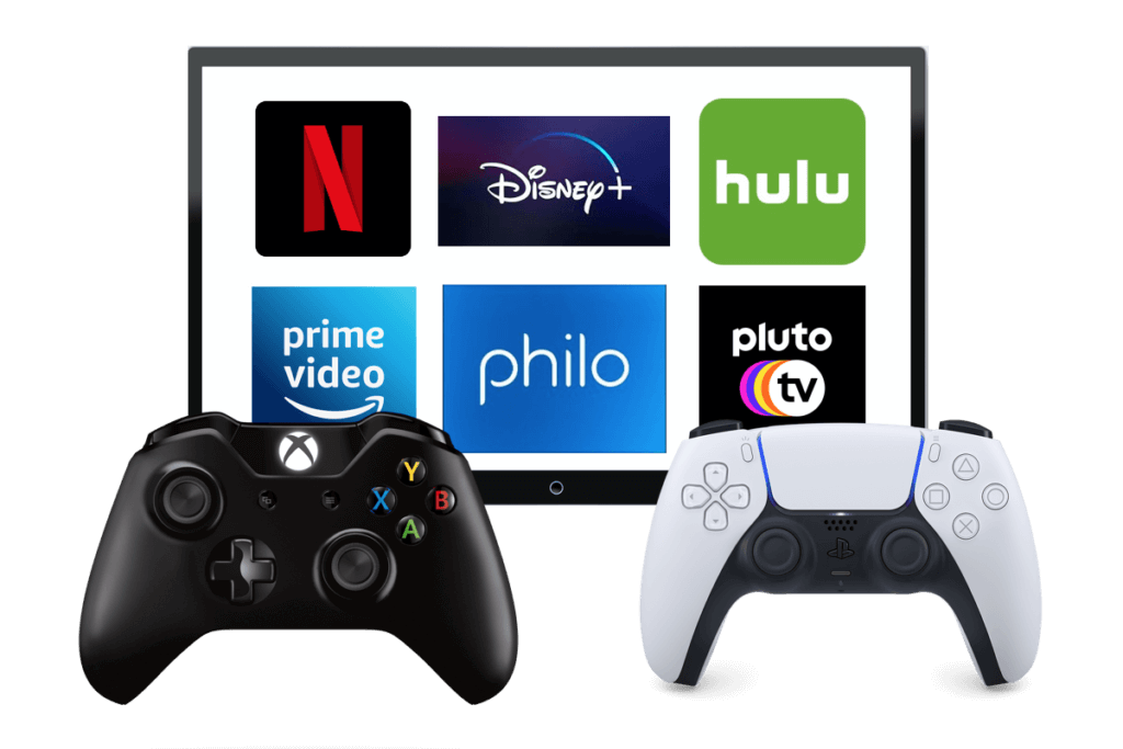 TV streaming services xbox playstation