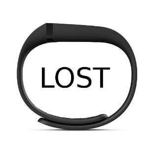 track lost fitbit