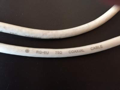 coaxial cable for tv antenna