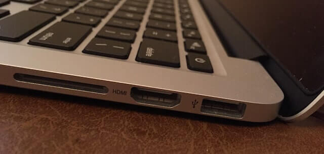 hdmi port on laptop