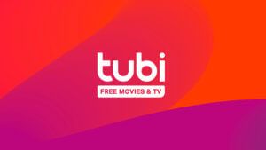 updated tubi logo on pink, red, and purple background