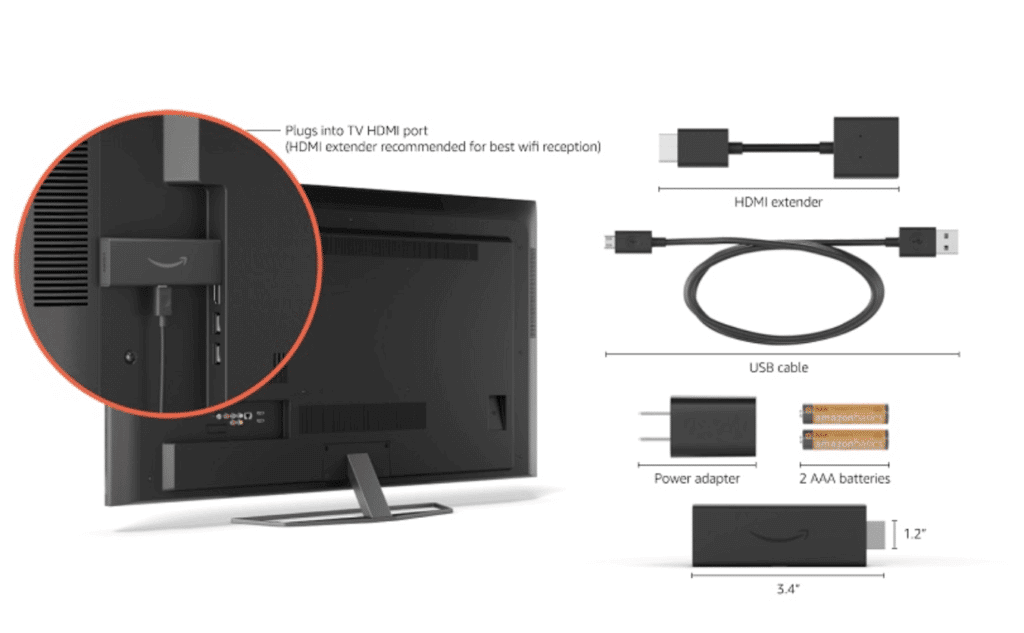 fire stick in box