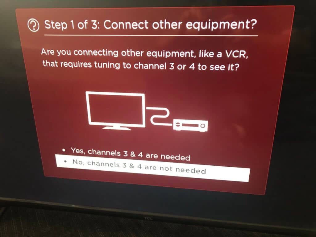 roku TV VCR