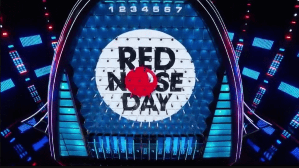 red nose day the wall