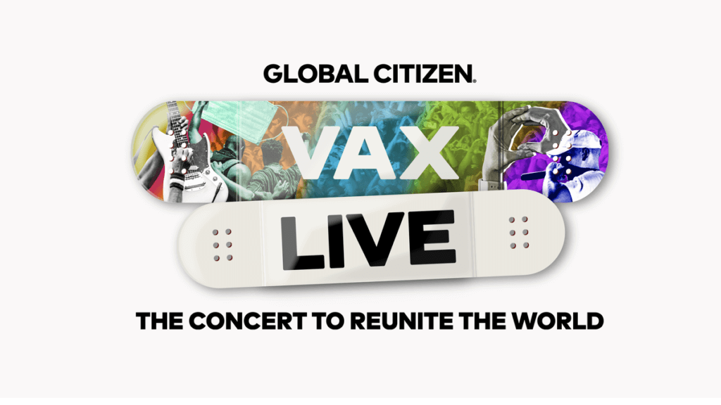 vax live the concert to reunite the world