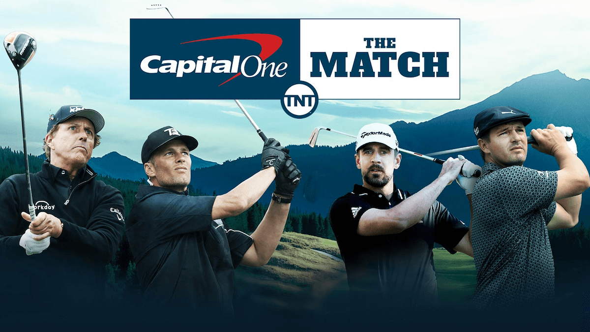 How To Watch "The Match" Golf Event Grounded Reason