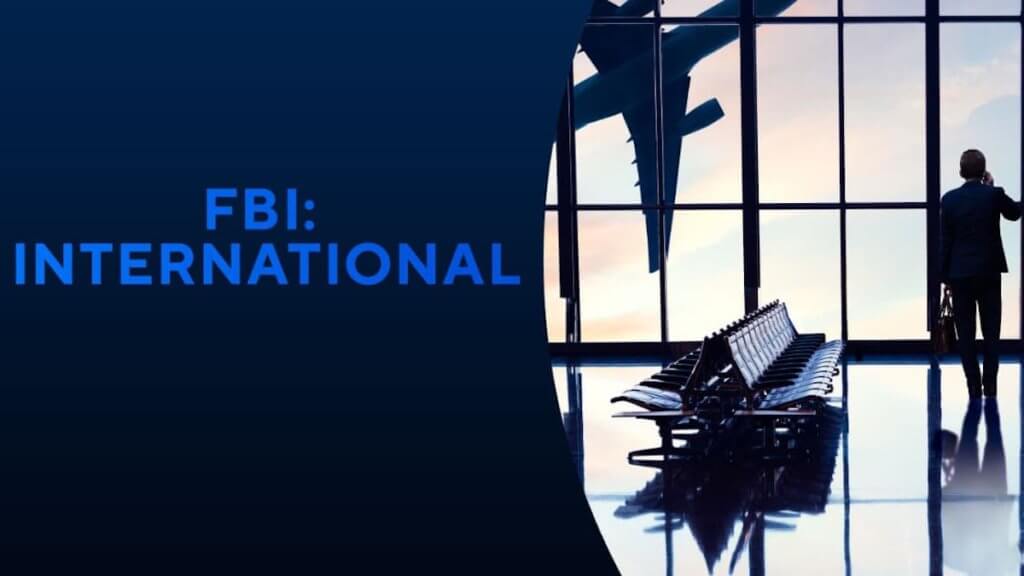 Logo card for show FBI: International