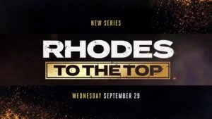 Rhodes to the top show logo