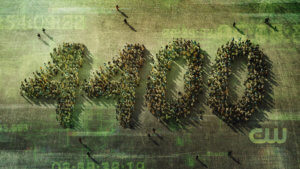 4400 show logo formed by a bunch of figures seen from a high distance above