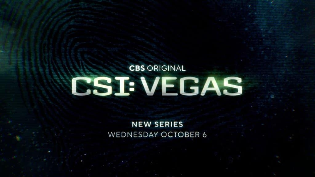 Logo text för CSI: Vegas