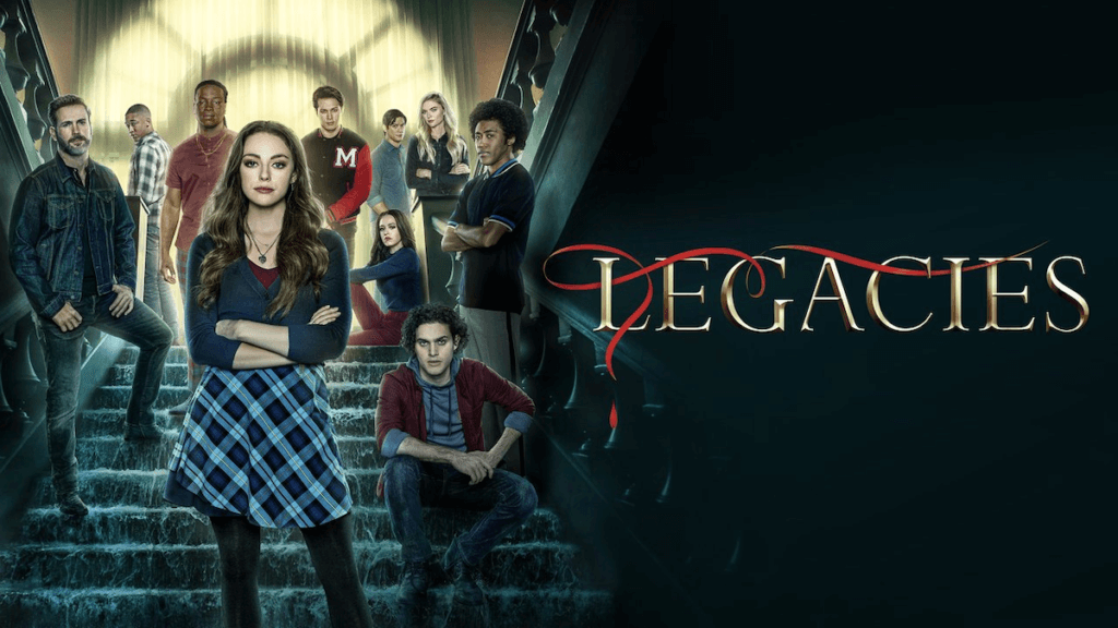 cast and show logo for Legacies