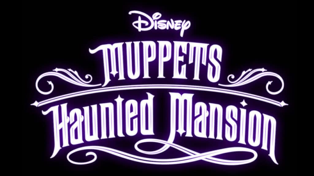 muppets haunted mansion logo text