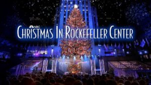 The christmas tree at rockefeller center