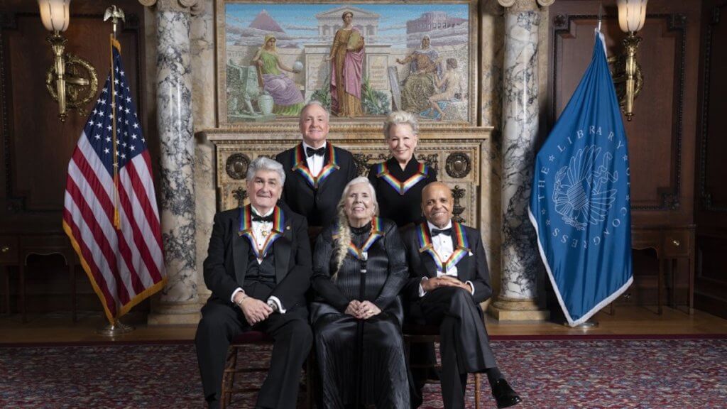 The five honorees of the Kennedy Center honors 2021
