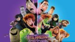 The characters of Hotel transylvania flip flopped on two sides of a line