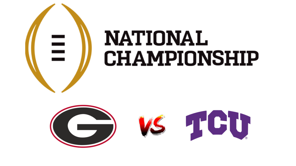 georgia vs tcu in ncaa national championship