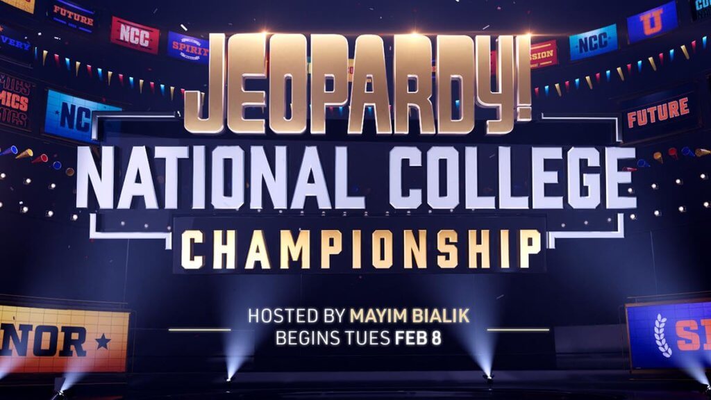 logo for jeopardy national college championship