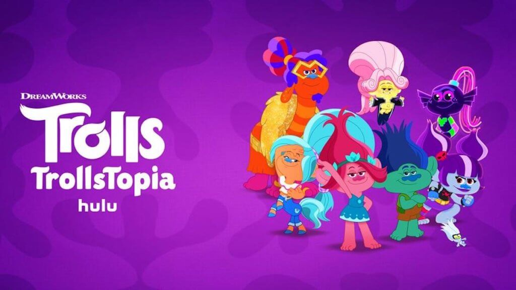 A colorful bunch of animated trolls