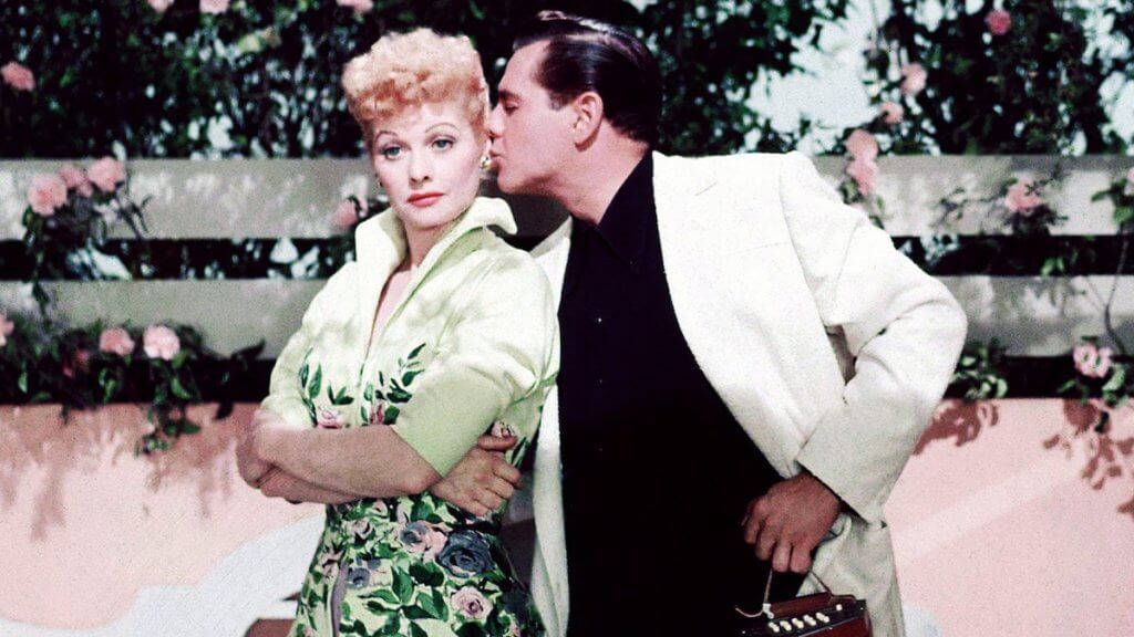 Lucille Ball and Desi Arnaz