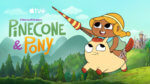 Animated image of a girl on a pony