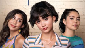 Three teen girls