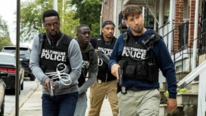 Four Baltimore City police officers