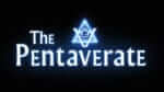 show title with mason-like symbol above it