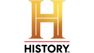History channel logo on white background