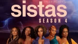 Five Black women under show logo Sistas