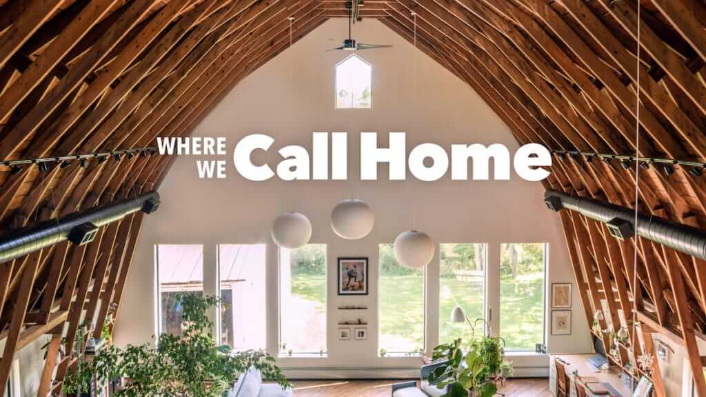 A beautiful arching modern home