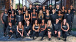 a large group of athletic reality series competitors