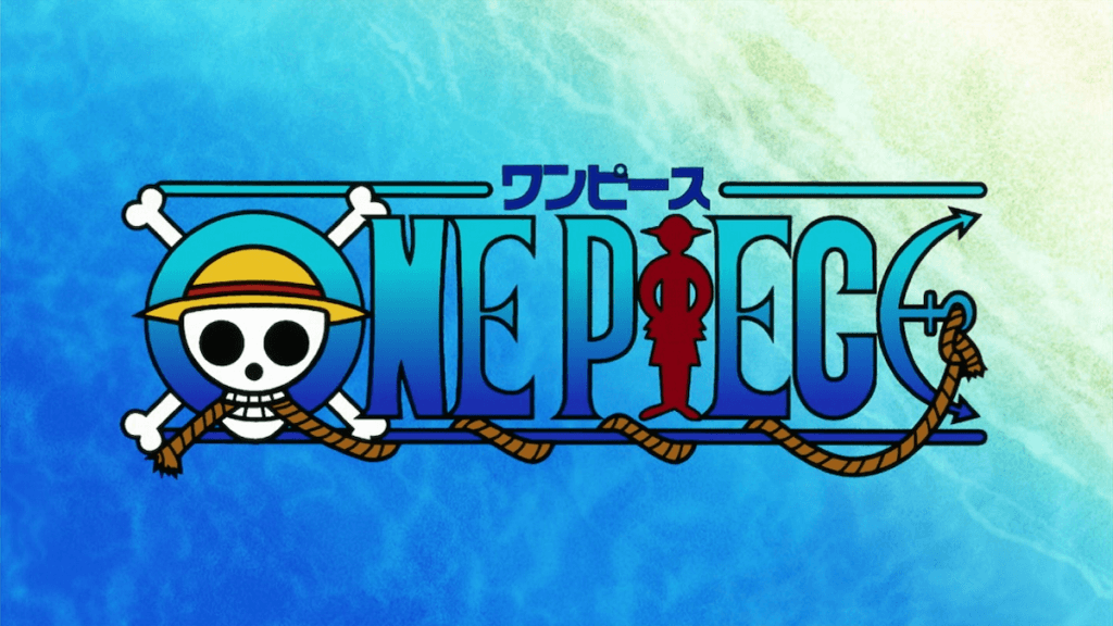 Logo for one piece anime