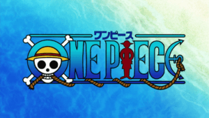 Logo for one piece anime