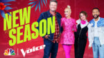 Four judges of The voice in a lineup