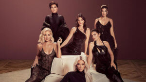 six women from the Kardashian family
