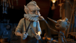 Animated image of an old man and wooden boy