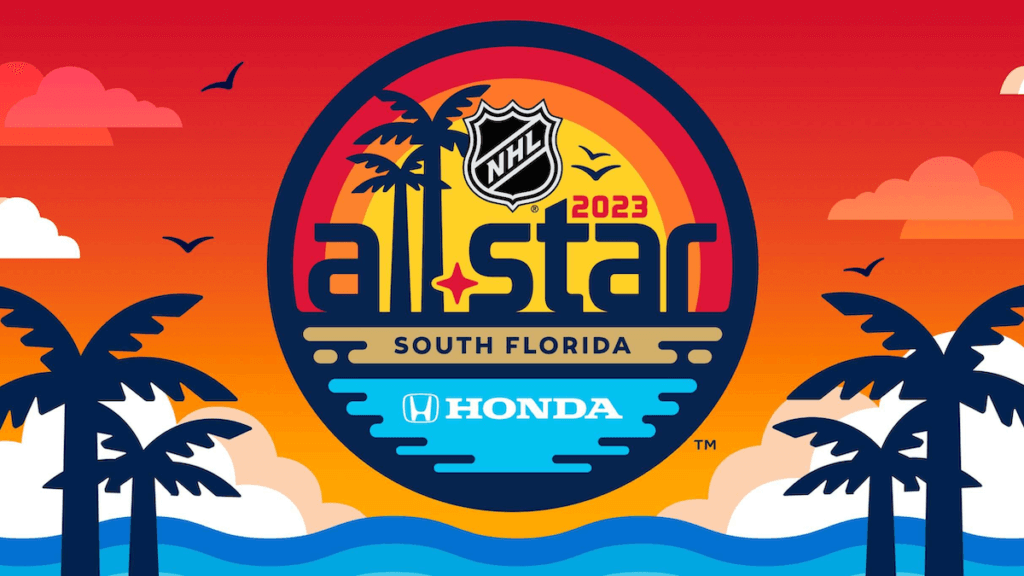 NHL all star weekend logo 2023