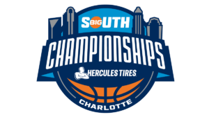 2023 big south basketball tournament logo