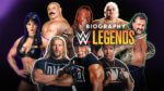 A collage of WWE wrestlers under the show logo