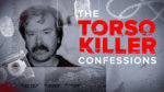 Black and white collage of evidence and a mug shot under the shoe's title