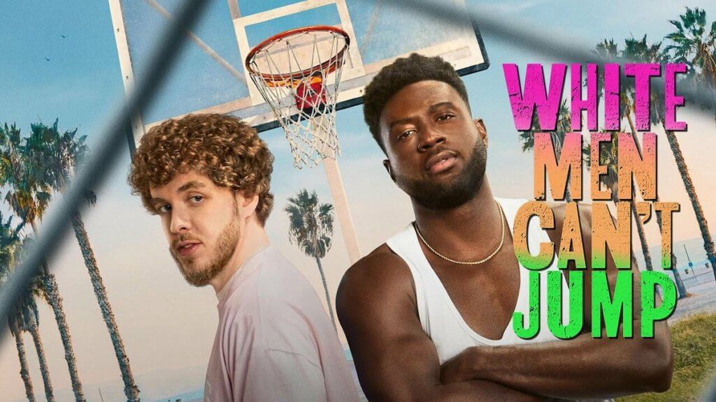 Two California basketball players, one white, one black.
