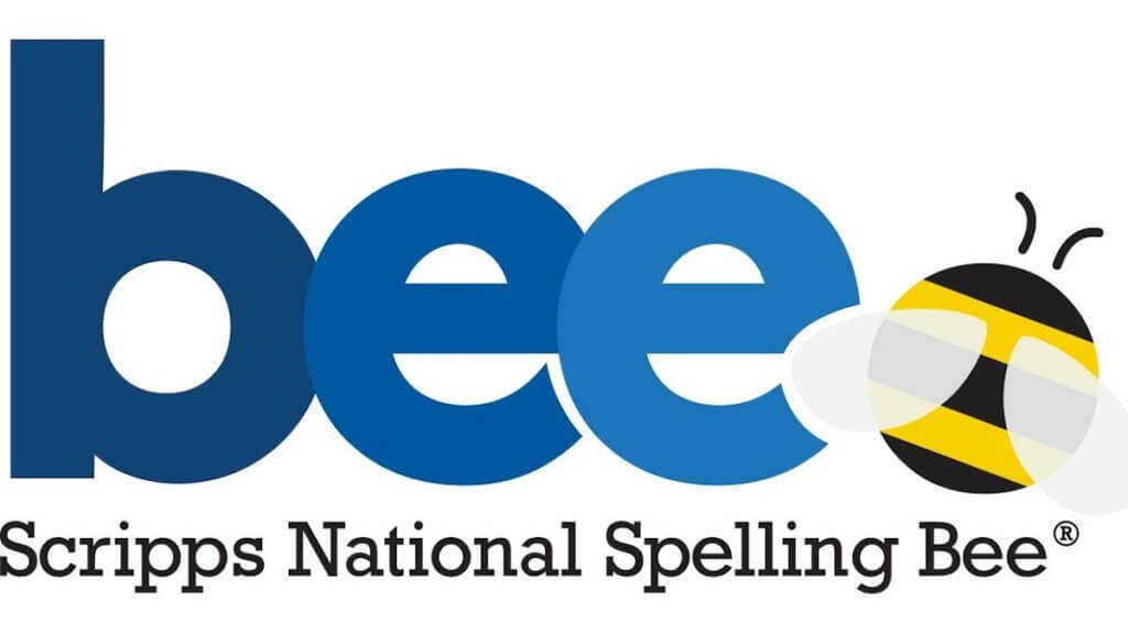 Logo of a bee with the word bee in blue letters