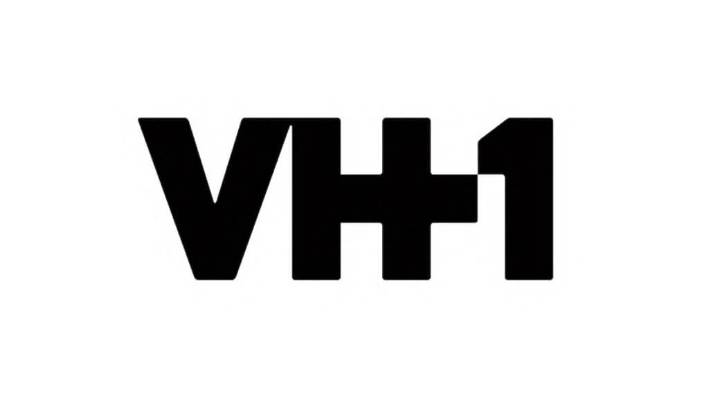Black and white logo for VH1 network